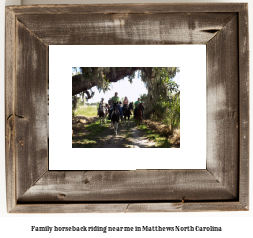 family horseback riding near me in Matthews, North Carolina